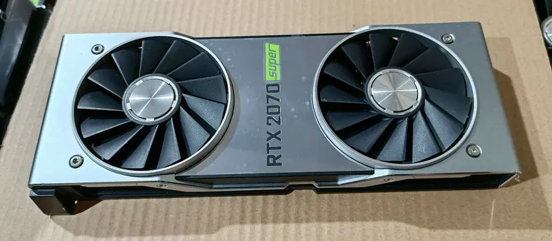 Imagem -02 - Original o Refrigerador para Nvidia Rtx2070 Super Placa de Vídeo Gráfica