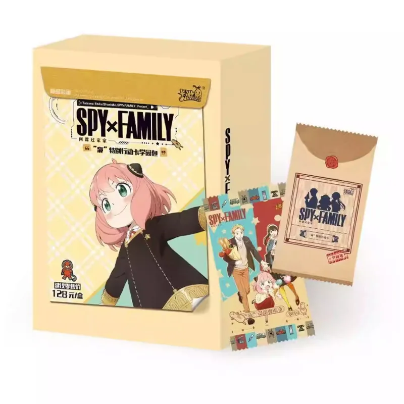 Genuine KAYOU Spy×Family Card Special Operations School Pack Anya Forger Yor Forger Twilight Anime Collection Cards Toys Gifts