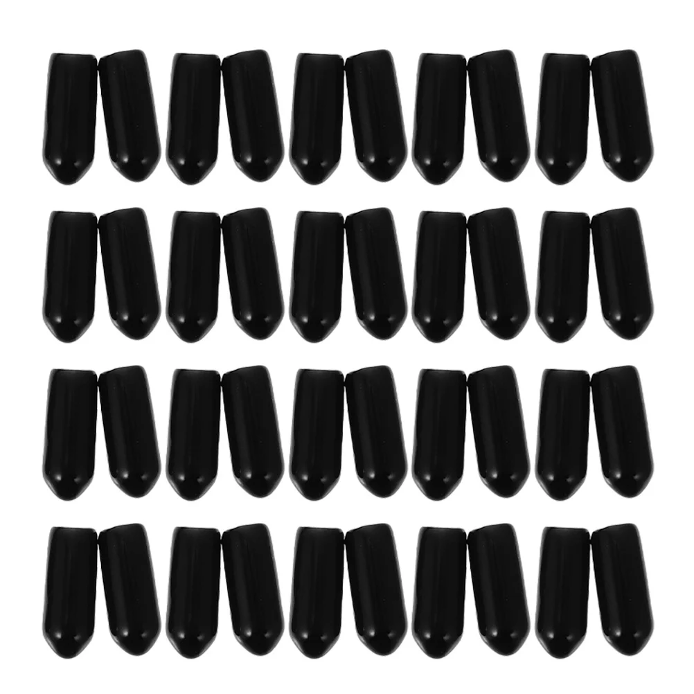 

200 шт., заглушки для повязки на голову «сделай сам», резиновые наконечники, эстетическая привлекательность, универсальные стили для творческих проектов, повязка для волос, часть заглушки