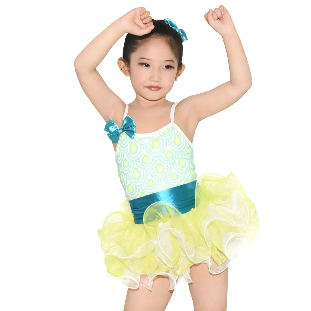 

Платье-пачка MiDee для танцев, костюмы для сольного выступления, детский балетный трико, детские праздничные платья