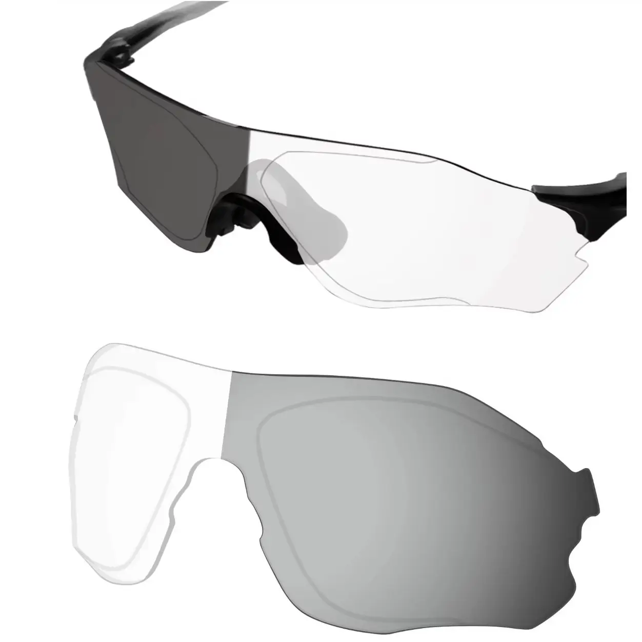 

SunglassDoctor Polarized Replacement Lenses for Oakley EVZero Path OO9308 | EVZero Path Asian Fit Sunglasses - Multiple Options