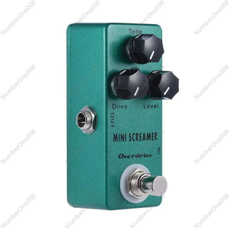 MINI Screamer Effect Pedal Overdrive Support for Guitar Synthesizer Double Bass Drum Pedal Guitar Electric Tube