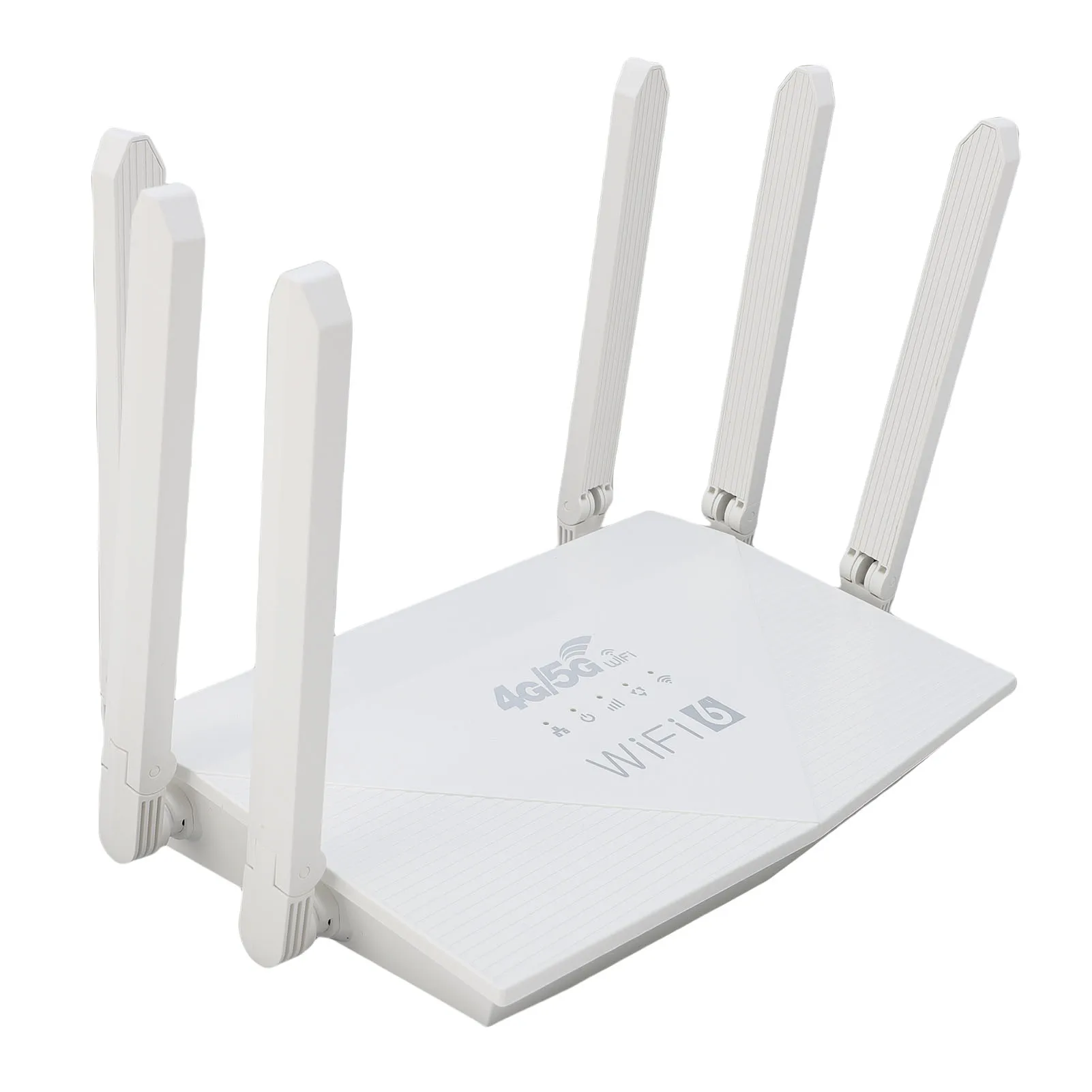 Wireless Internet Router Wireless Router WiFi6 4G CPE LTE 300Mbps 6 Antennae Wireless Internet Router with SIM Card Slot