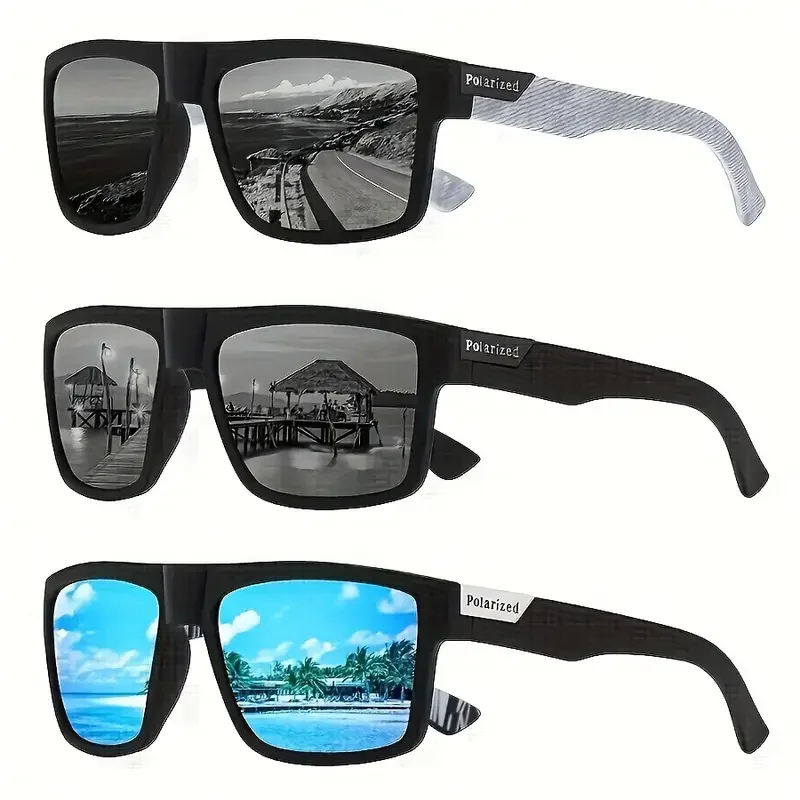 ZXWLYXGX 3PCS Polarized Sunglasses Unisex 3