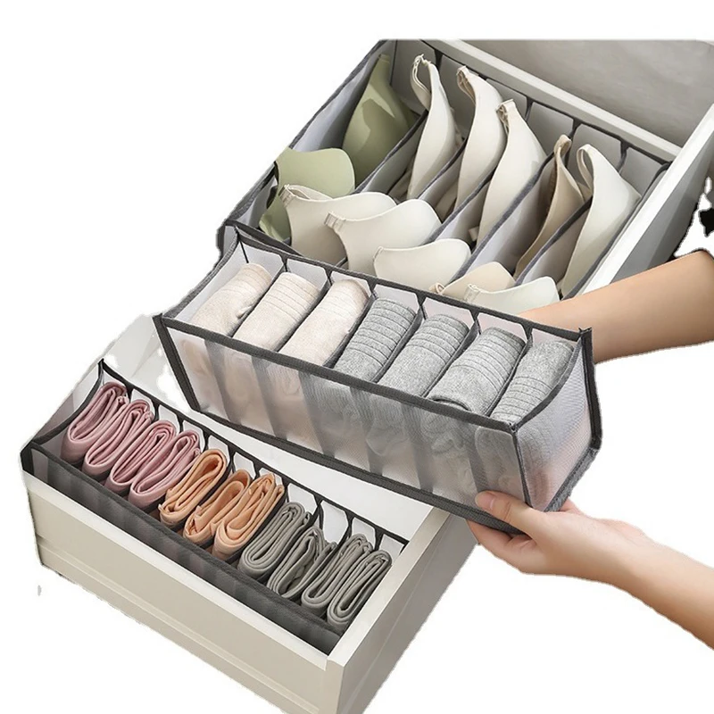 Closet Organizer Underwear Organizer For Wardrobe Clothes Organizers Cabinets Drawer Organizers Bra Socks Storage Organizer Box