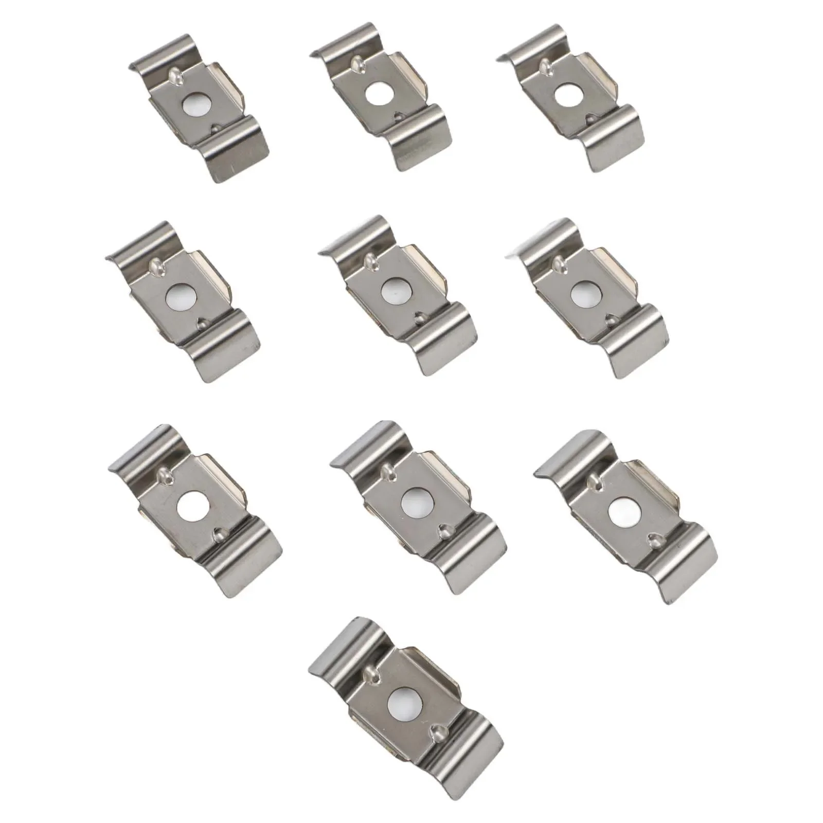 Pole Pad Fixing Part Double Pole Fence Bracket Long-lasting Performance Opening Range 28-32 Mm Fencing Project