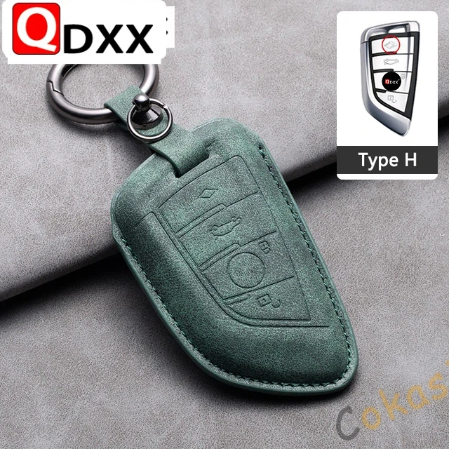 

For BMW 1 3 7 Series X1 X3 X5 X6 X7 F20 F15 F16 F48 G20 G30 G01 G02 G05 G11 G32 New Sheepskin Car Key Case Cover Fob Accessories