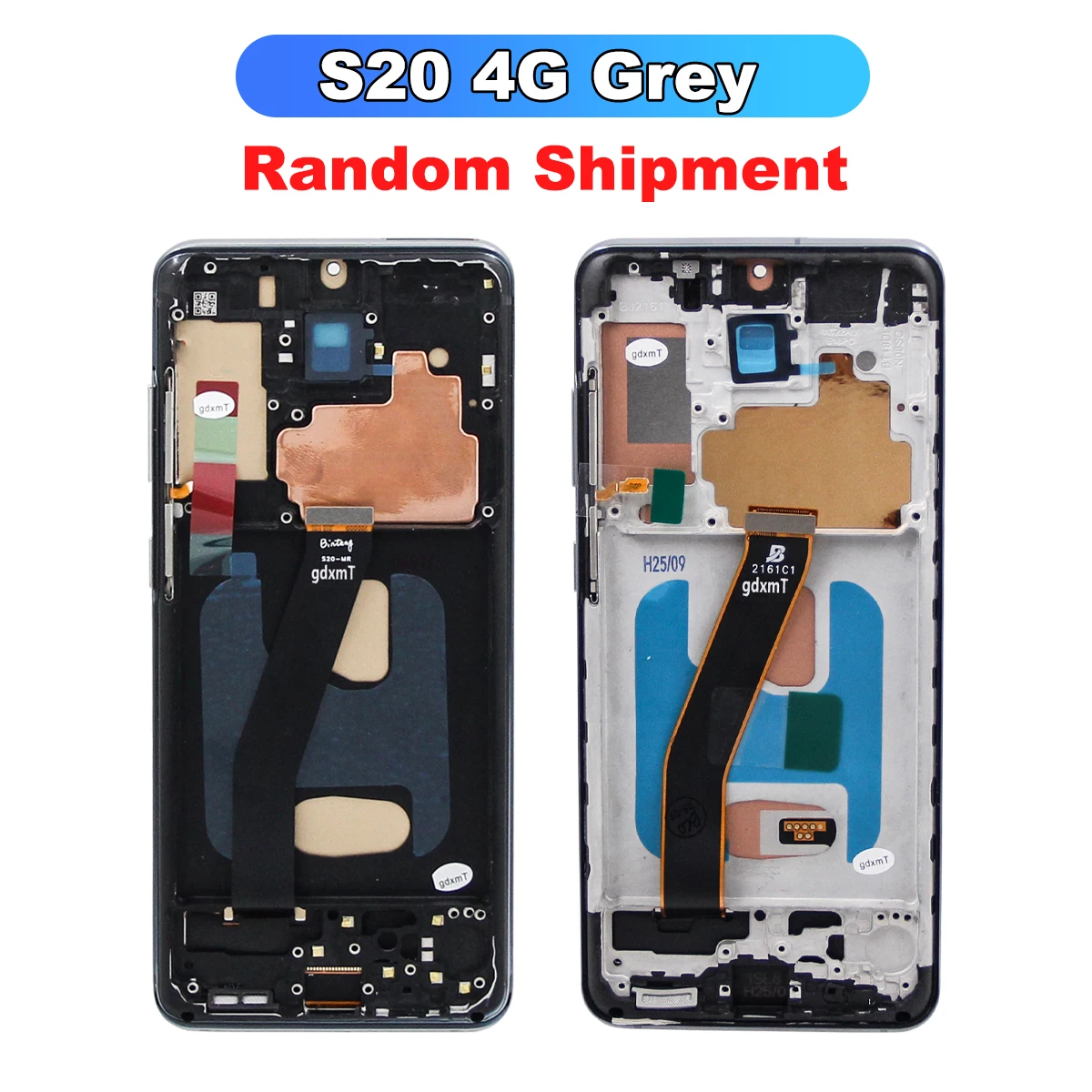 TFT S20 4G Screen For Samsung S20 LCD Display G980 SM-G980F/DS Touch Panel Digitizer Assembly Replacement with Frame