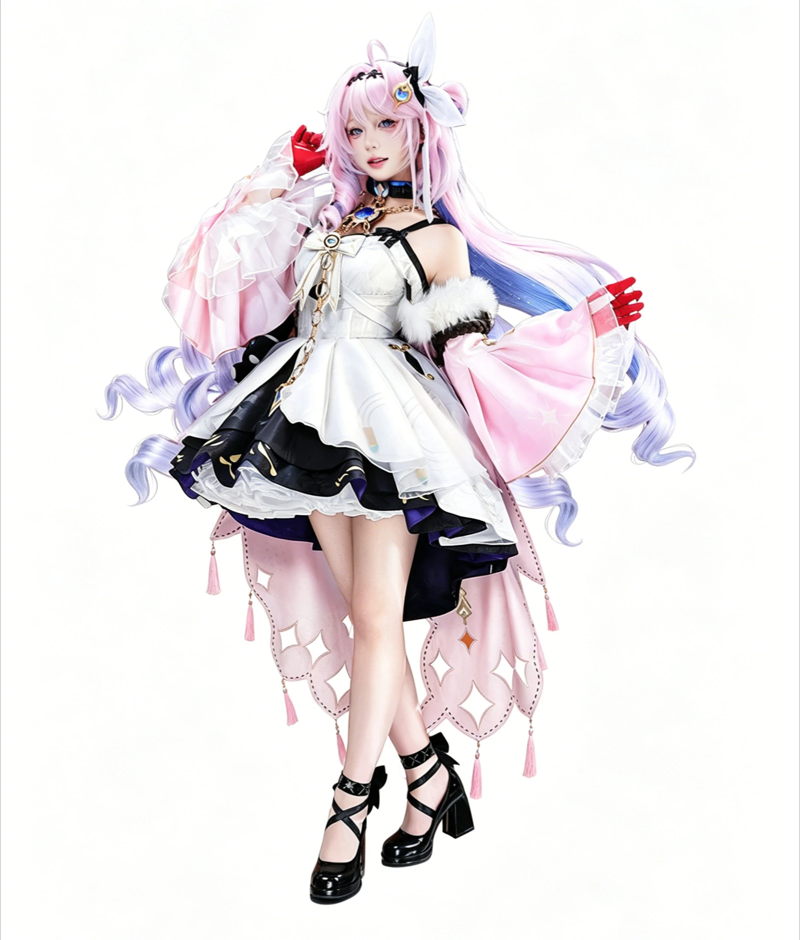 

Denia Stagecraft Form Dress Wuthering Waves Cosplay Costume Full Set for Women Halloween Comic Con Role Play Anime Outfit