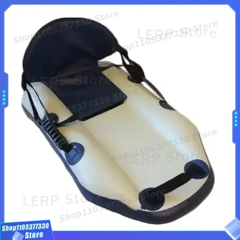 Funny PVC Inflatable Snowboard Tube Unisex Winter Sports Sled for Kids Adults Popular Outdoor Snow Play Equipment Durable