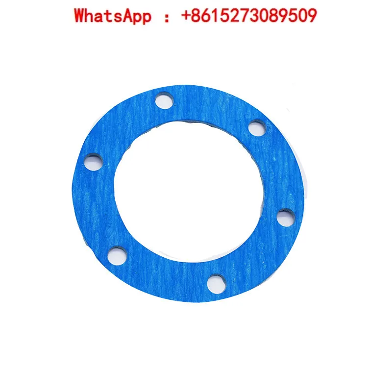 Six hole flange waterproof gasket, electric heating tube, heat-resistant high-temperature sealing gasket, packaged in 10 pieces