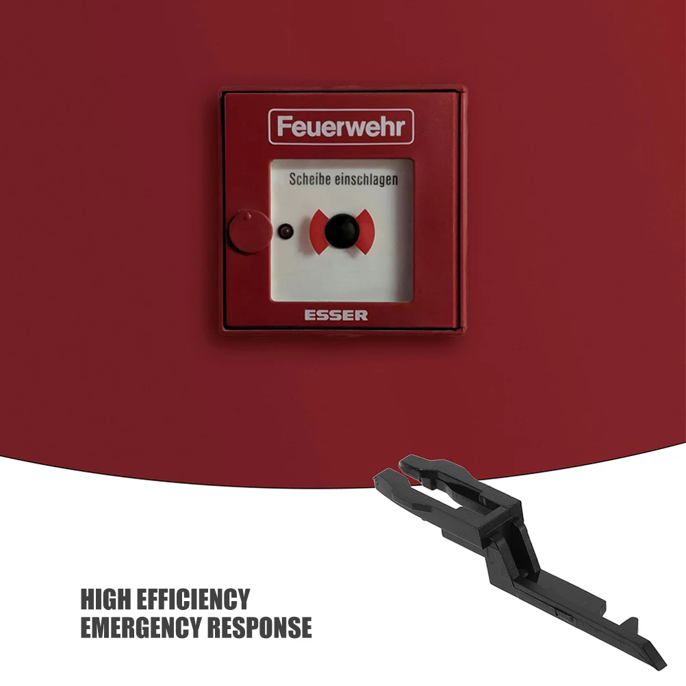 15 Pcs Fire Switch Button Emergency Door Release Key Bedroom Alarm Ring Plastic Safety
