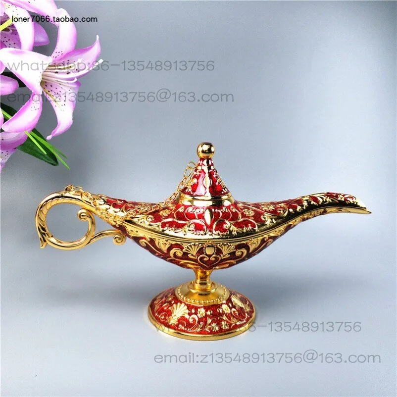 Special Silver Tin Metal Search Banner Magic Lamp Large Phnom Penh Navy Blue Perspective Gift Box Multi-color Optional