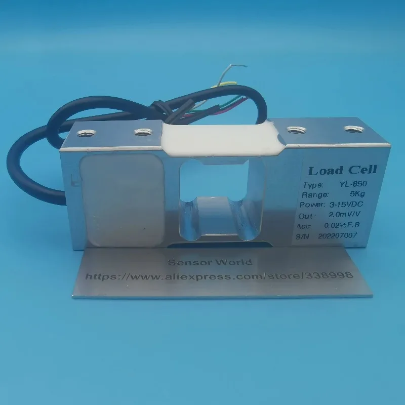 3‑20KG Aluminum Alloy Load Cell Force Transducer Weighing Pressure Sensor For Packaging Scale