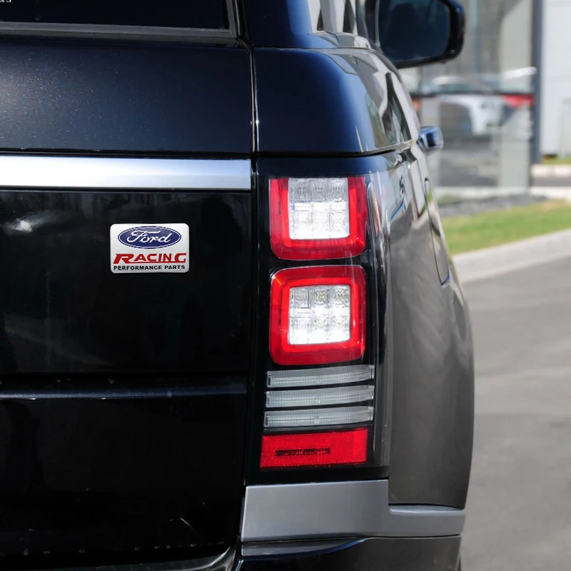 1 قطعة سيارة الألومنيوم شعار شارة الديكور التصميم ملصق لاصق لامع ورائع لفورد S ماكس الحارس التركيز فييستا مونديو كوغا موستانج مرافقة KA #5