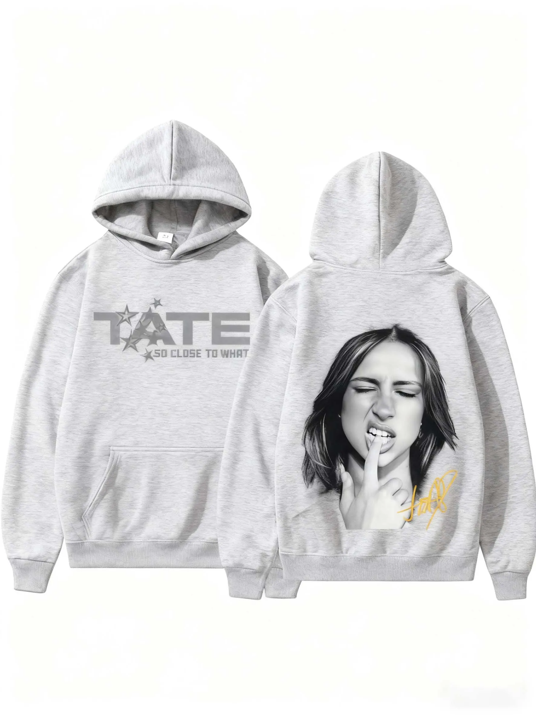 ألبوم تيت ماكراي قريب جدًا إلى ما يمس الممتلكة 2025 جولة حول العالم هوديس شتاء كبير الحجم بلوزات هاراجوكو بلوفرات للجنسين #4