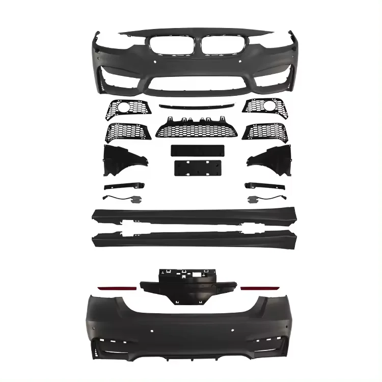 PP Material Car Accessories M3 Style Body Kit for BMW F30 F35 Bodykit  Car Bumpers Side Skirts Grille 2012-2019