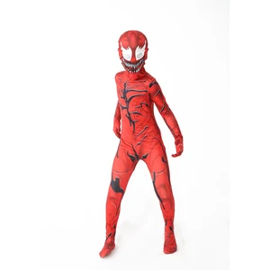 Superheros Cosplay Halloween Kostüme Provöme Kostüm Kinder Anzug Overalls Jungen Simbiote SpiderMantrajes 6 Hauptverkaufsmädchenkostüm - №3