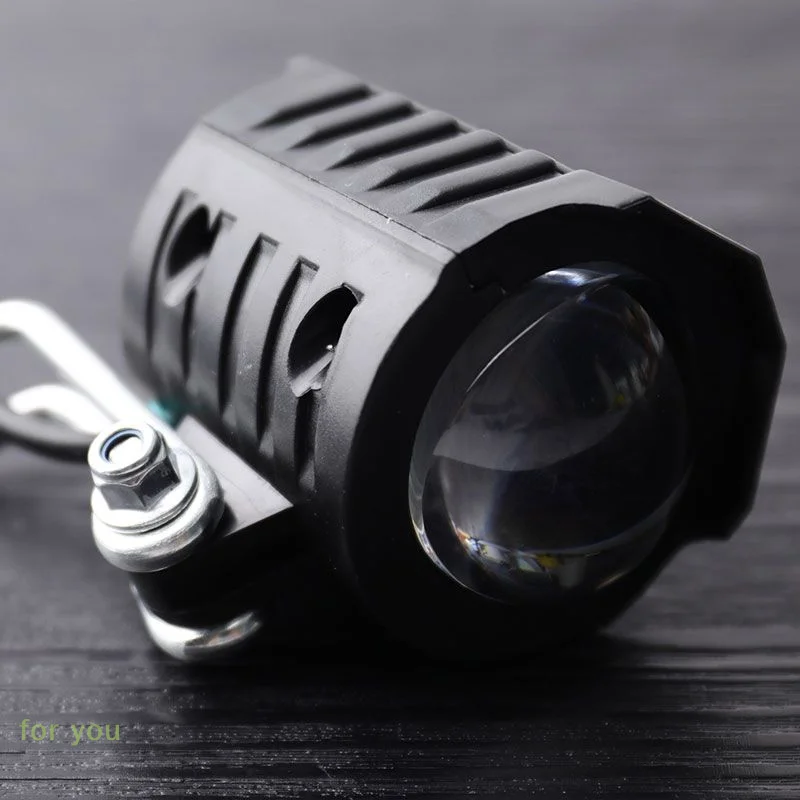 [Xe]2 in 1  E-bike Light Headlight Input DC 36V 48V 60V Electric Scooter Handlebar Lamp LED Front Light With Horn - Image 4