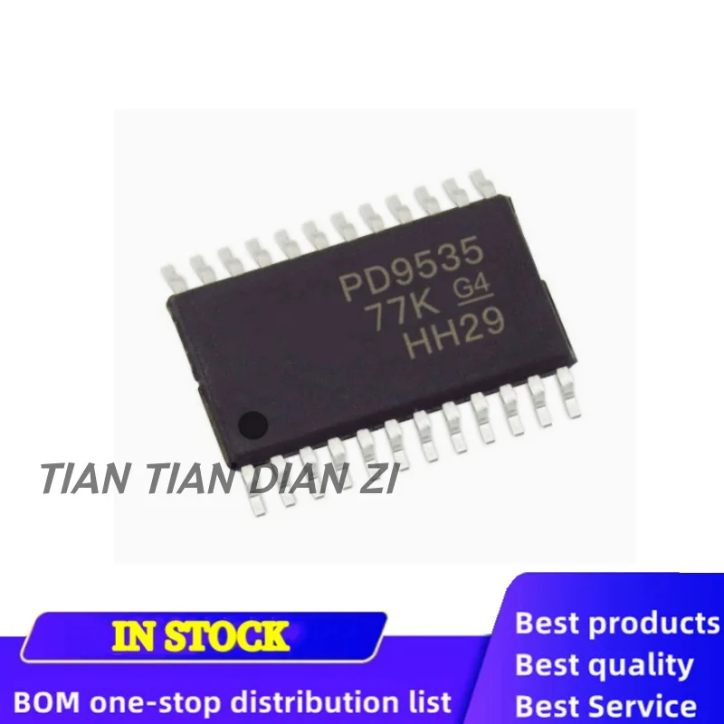 2pcs/lot PCA9535PWR PD9535 PCA9535PW TSSOP24 ic chips in stock