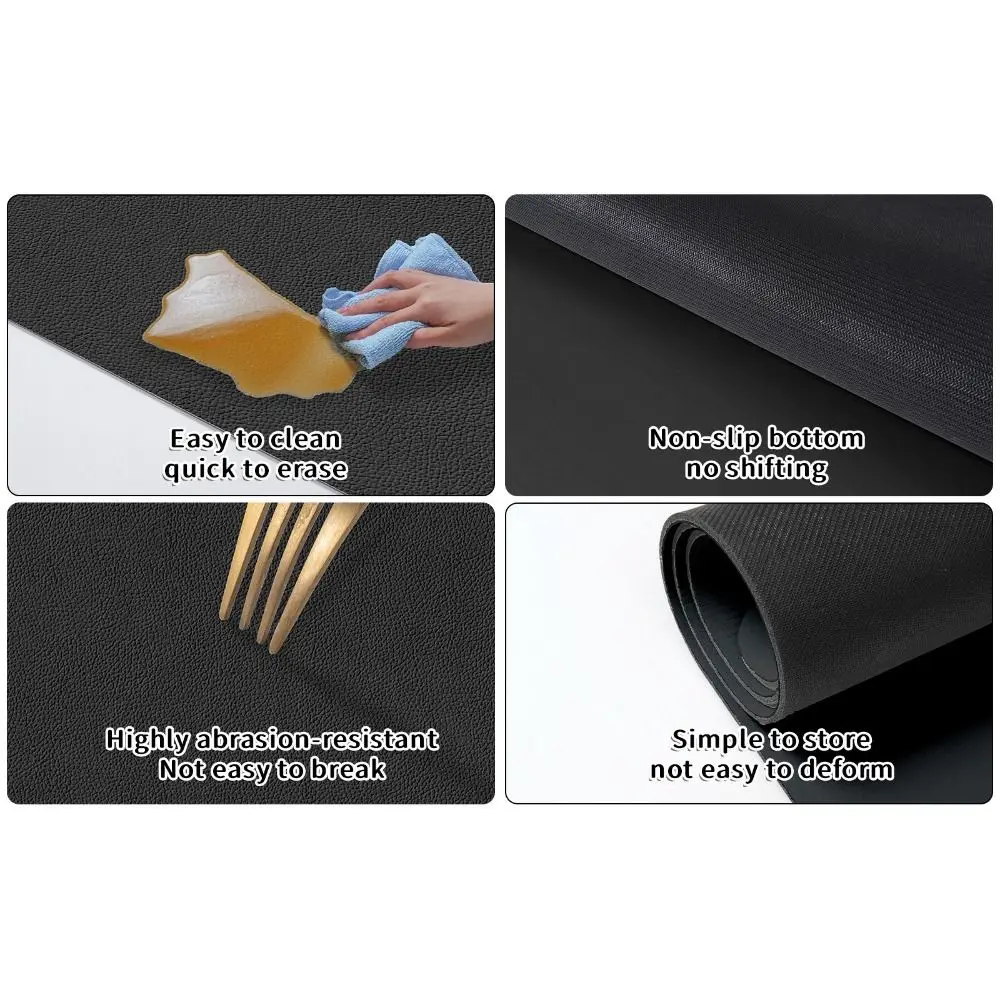 

Diatom Mud Under Sink Mat Absorbent Quick-Dry Cabinet Liner Oil-proof Easy to Clean Sink Protectors for Kitchen Bathroom