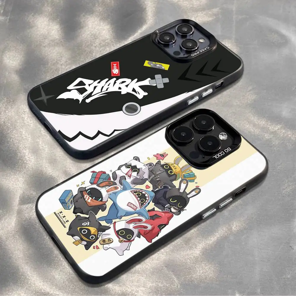 

Zenless Zone Zero Phone Case For iPhone 16,15,14,13,12,11,Mini,Pro,MAX,plus,Black Matte Shockproof Cover