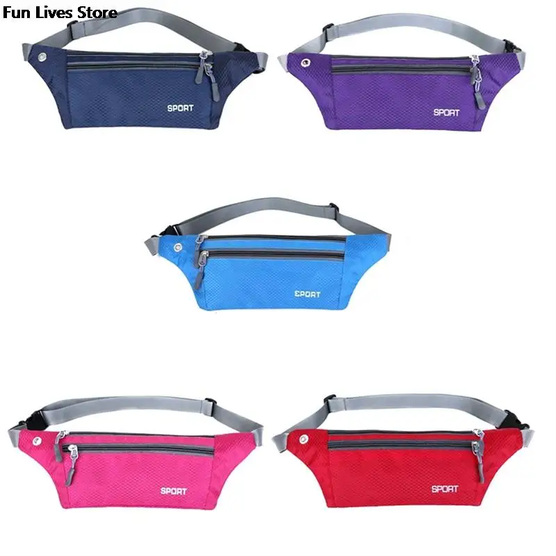 

Lightweight Invisible Pouch Sports Phone Storage Bag Cycling Running Fitness Waist Pack Outdoor Adjustable Strap Belts Bags