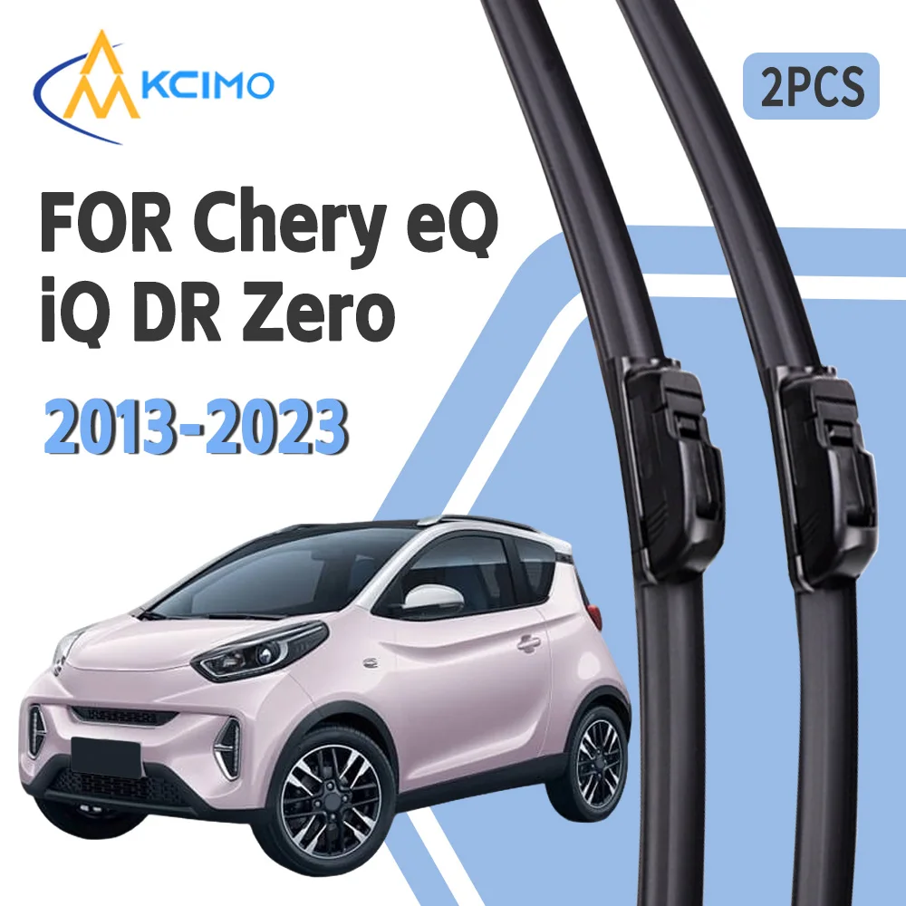 

For Chery eQ iQ DR Zero 2013-2023 U Type Wiper Blades Soft Rubber High Clear Easy Installation All Seasons Car Windshield
