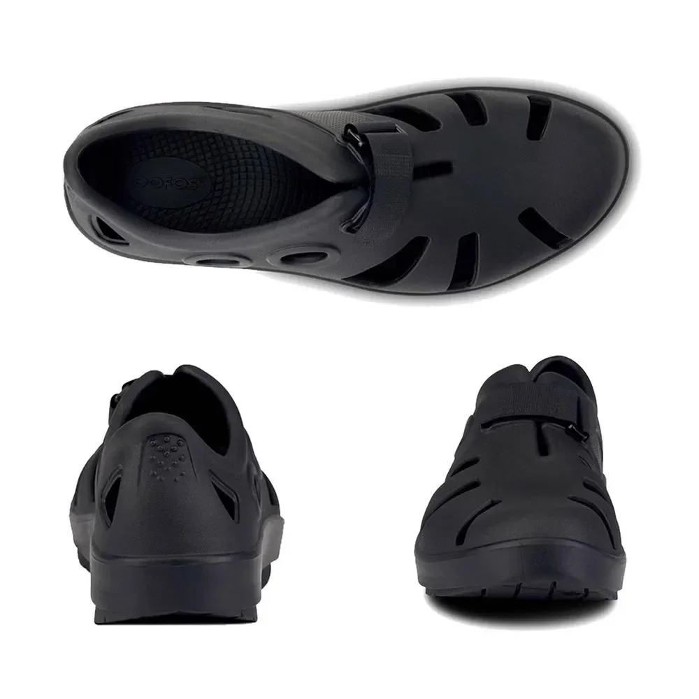

2025 OOFOS-Style Sports Platform Sandals Men & Women Breathable Hole Design Beach Casual Comfortable Bag Head Outdoor Footwear