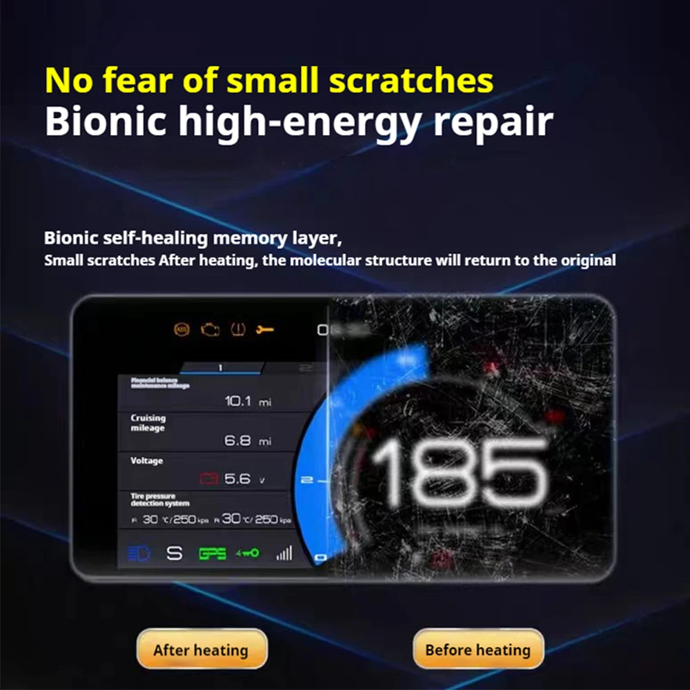 فيلم أداة حماية لوحة القيادة لشاشة الخدش للدراجات النارية لياماها تينيري 700 Tenere700 t700 t7 xtz 700 2024 2023