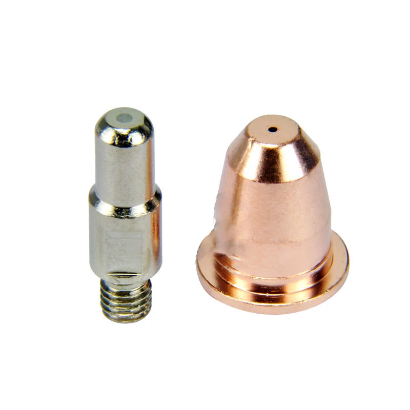 20Pcs S45 Consumables Kit Electrode 0.8mm Nozzle Tip For Plasma Cutter Torch Damom