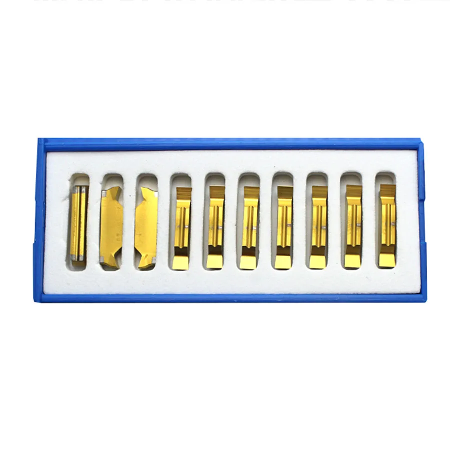 Inserción de ranurado de torno CNC, insertos de corte de Metal duro, hoja acanalada, MGGN150/200/250/300/400/500-JM P6125/P9125