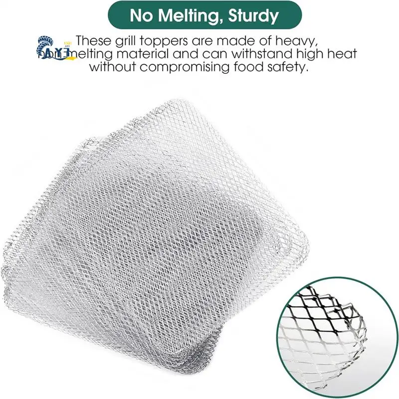 AY03-Упаковка для гриля, одноразовые топперы для гриля для барбекю, 10 упаковок топпера для гриля для уличного гриля, одноразовые вкладыши для гриля