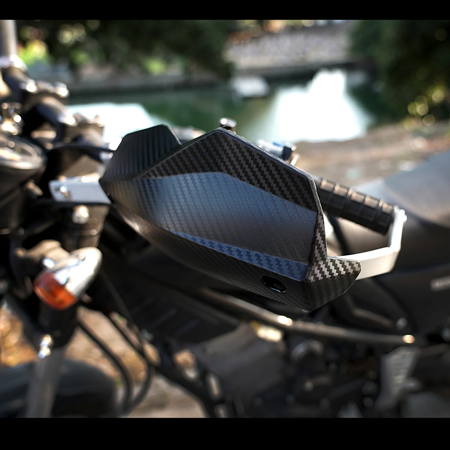 Protezione paramani moto per Yamaha KTM EXC SXF KLX KXF YZF WRF Enduro Pit Dirt Bike Protezione manubrio 22 28mm