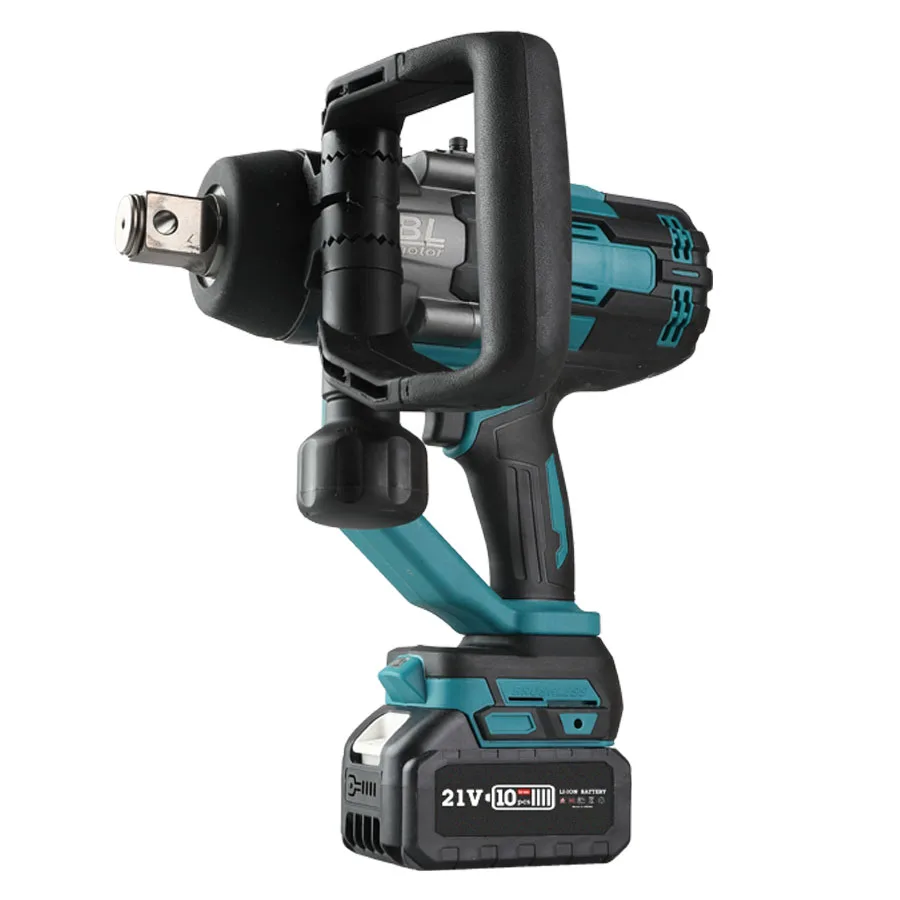 

HIERKIN 3000N.m Electric Brushless High Torque 3/4 Heavy Power Impact Wrench For Car Truck Repair Cordless Tools