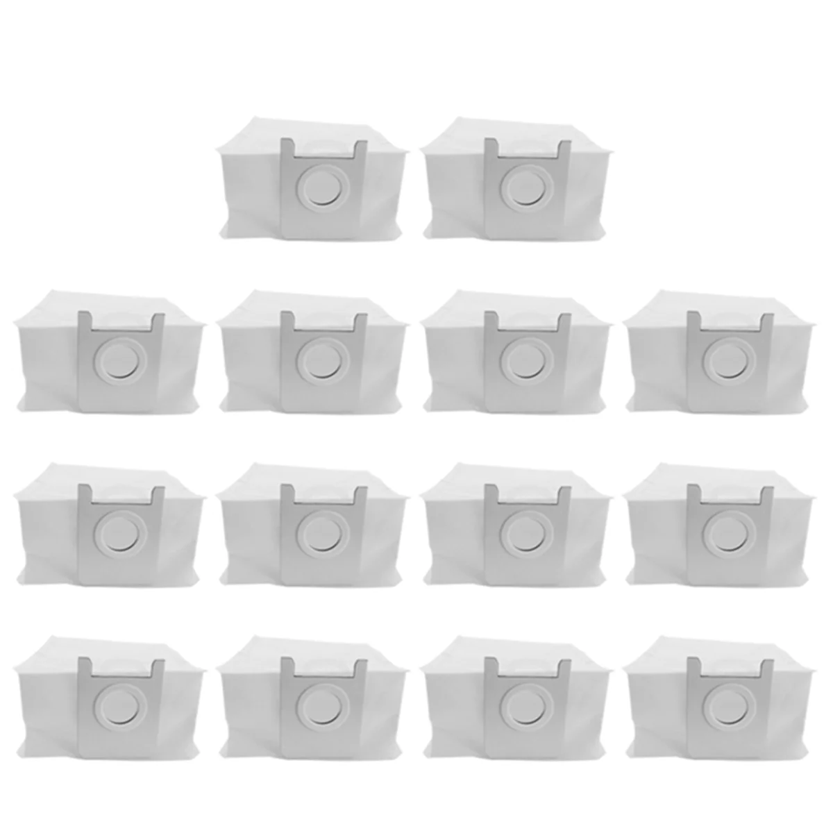 14Pcs Dust Bag Hepa Filter Replacement Accessories for Xclea H30 / H40 / PLUS QYSDJ01 Robot Vacuum Cleaner