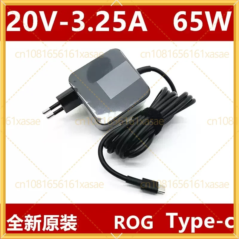 New 65W Type-C Power Adapter EU Plug For ASUS ROG Handheld, for Xbox Ally X Charger Replacement Spare Part