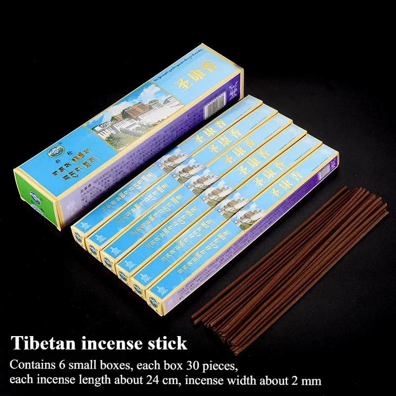 

180 Roots Natural Handmade Incense Stick Sandalwood Plant Tibetan Incense Home Indoor/soothing/refreshing/purifying The Air