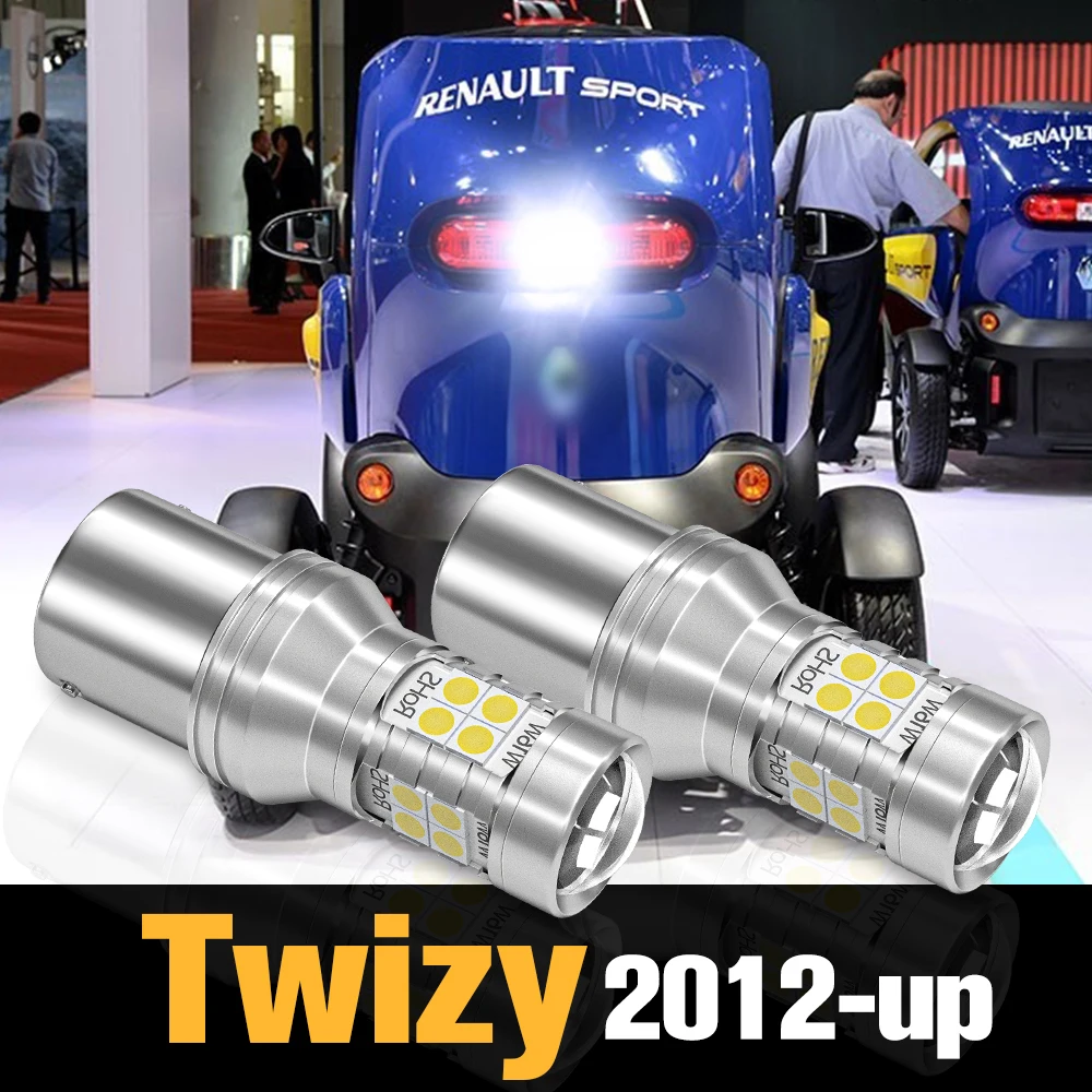 

2pcs Canbus LED Reverse Light Backup Lamp Accessories For Renault Twizy 2012 2013 2014 2015