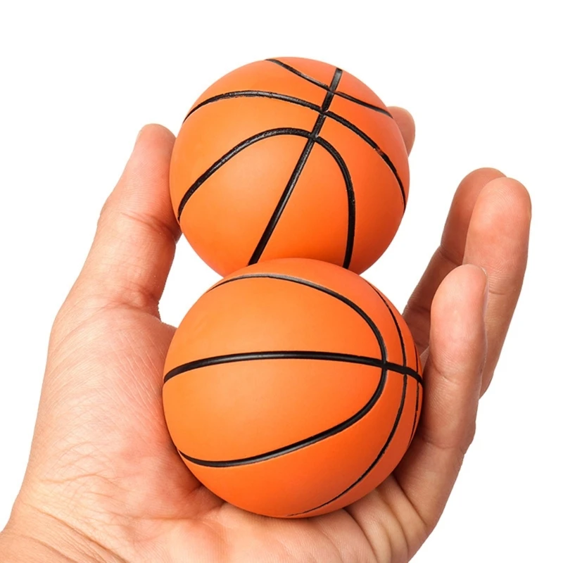 Mini-Gummi-Sportball, Quetschball, Angst- und Stressabbauball, Mini-Basketball-Stressbälle, Mini-Basketball-Partygeschenk