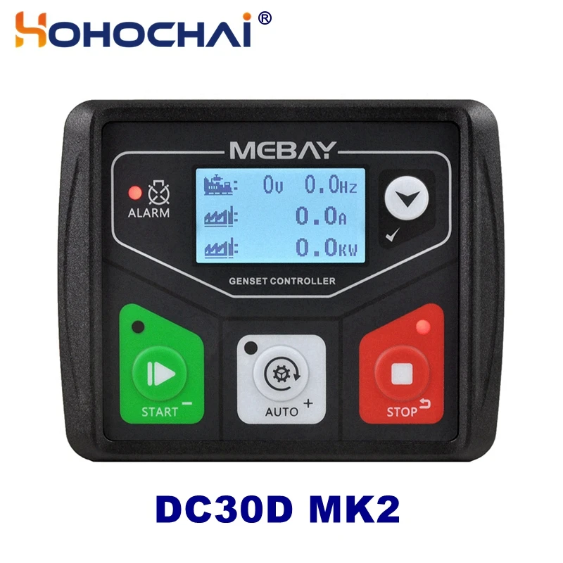 Mebay DC30D MK2 Generator Controller Board Panel Small Diesel Genset Control Module