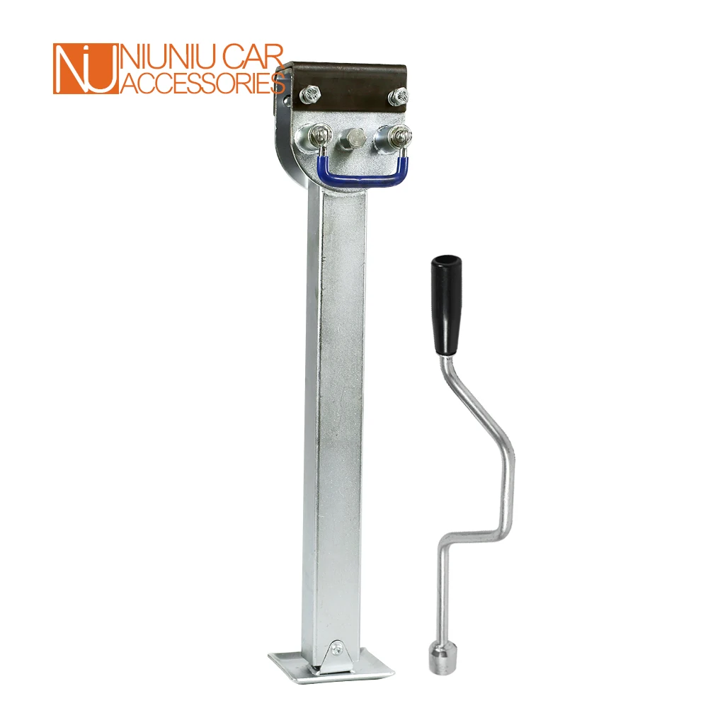 استقرار الساقين منسدلة مع لوحة 600 مللي متر قافلة وقوف السيارات الزنك الرافعات كاب 2000 كجم التخييم RV مقطورة الدعامة تقف أجزاء #6