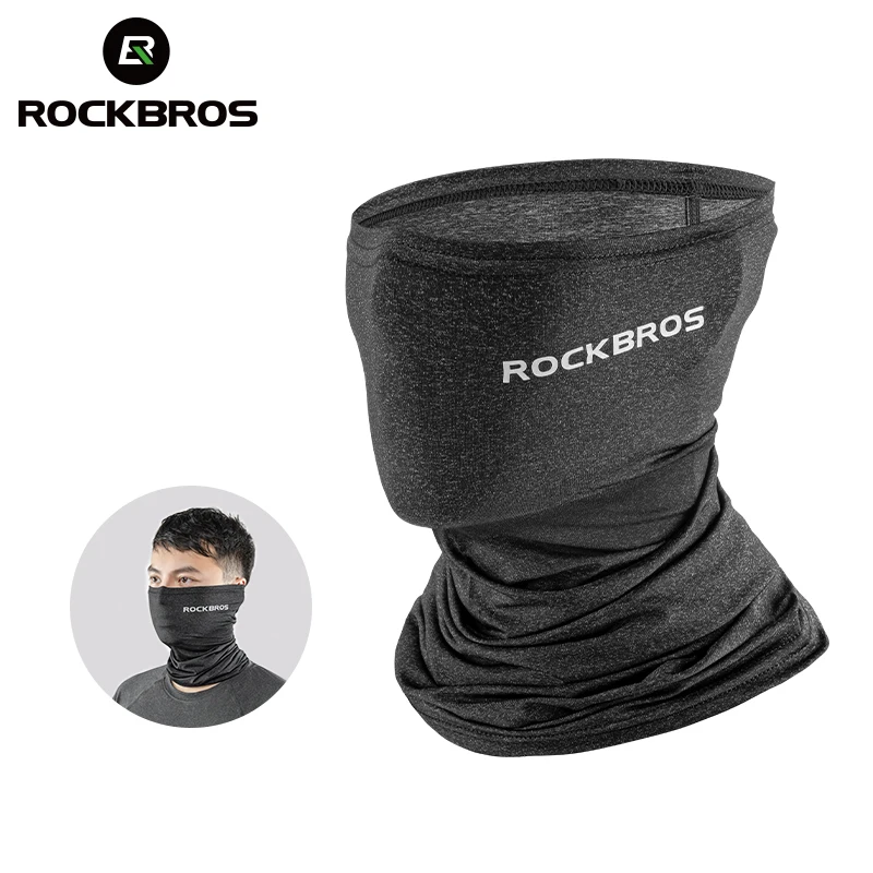 ROCKBROS Letni szalik na twarz Ochrona UV Pochłaniające pot Wygodne nakrycie głowy Szybkoschnąca oddychająca maska ​​Sprzęt rowerowy