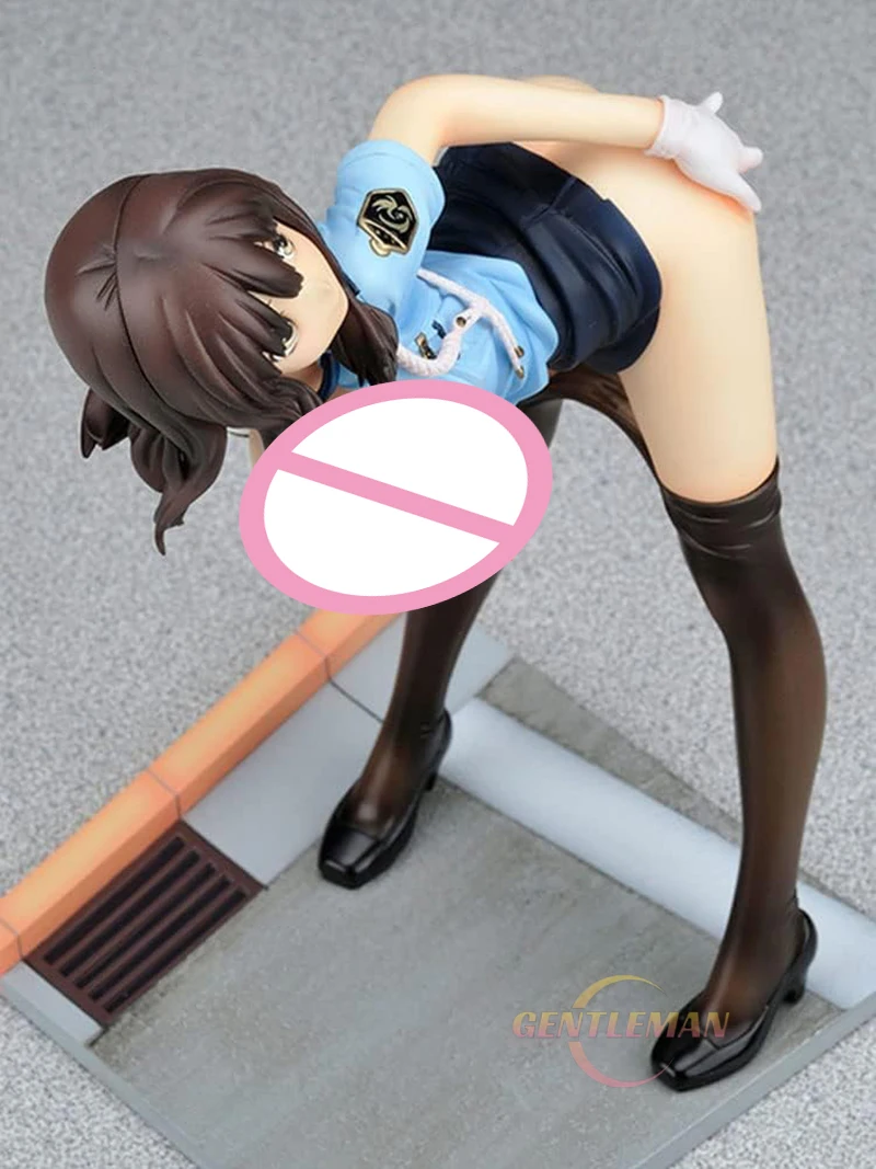 Native Japanese Anime Sex Girl Ecchi Sexual Police 1/7 PVC Action Figure Adult Hentai Collection Model Doll Toys Gift