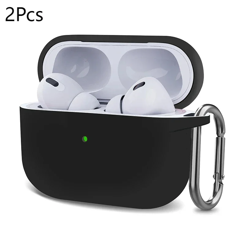 

2pcs Case For Apple Airpods Pro Case earphone accessories Bluetooth headset silicone Apple Air Pod Pro cover airpods pro 1st gen