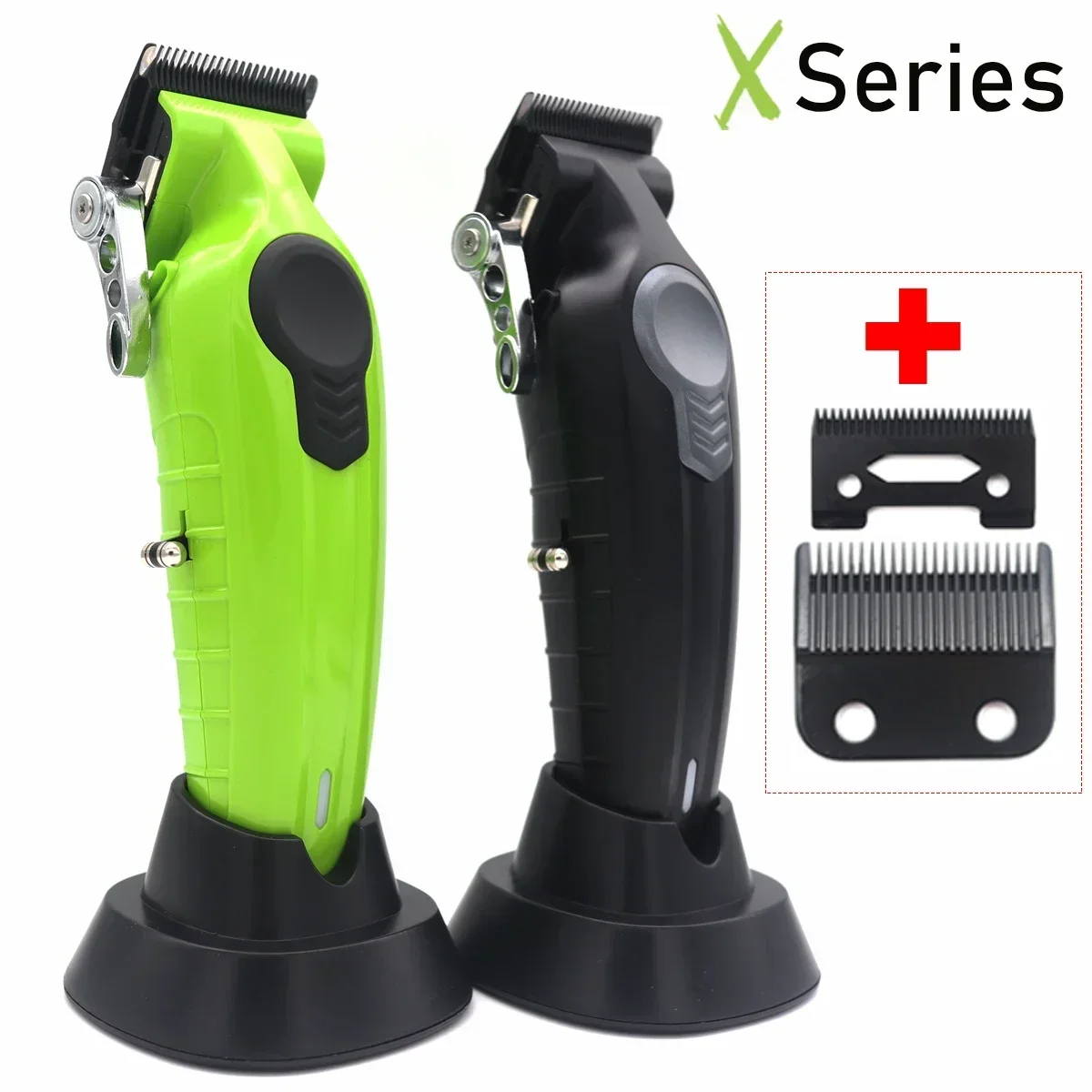 

Professional Hair Cutter DLC Blade Men's Haircut Machine Base Charger Hair Trimmer Machine USB Interface Hair Clipper Barbershop