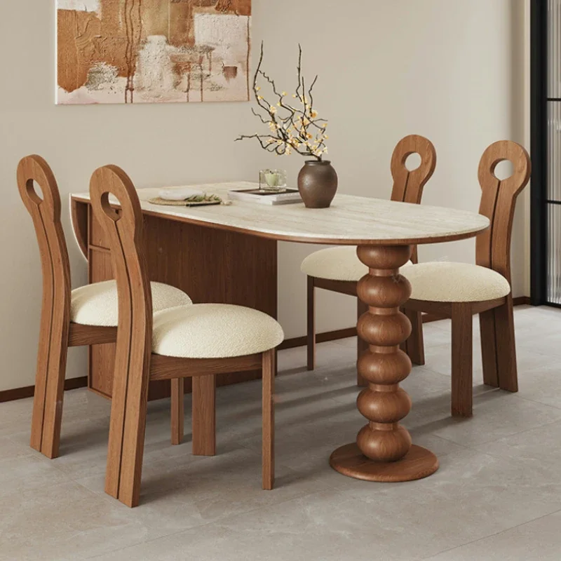 

Compact Indoor Folding Tables Party Storage Adjustable Center Kitchen Dining Tables Stone Modern Modern Mesa Trendy Furniture