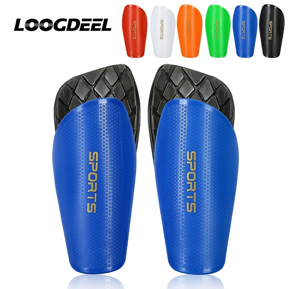 LOOGDEEL Soccer Shin Guards Football Shin Guards Adult Youth Kids Soccer Games Leg Protection Reduce Shocks Injuries Legboard