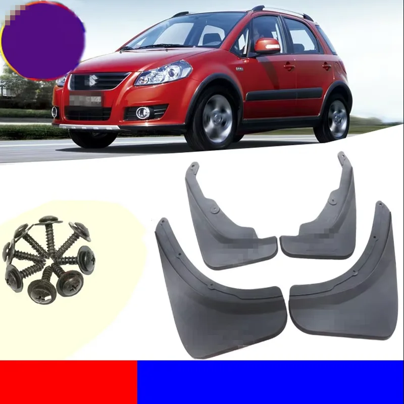 

Брызговики для Suzuki SX4 Hatchback 2007~2013, Fiat Sedici GY EY RW, защита от грязи, аксессуары