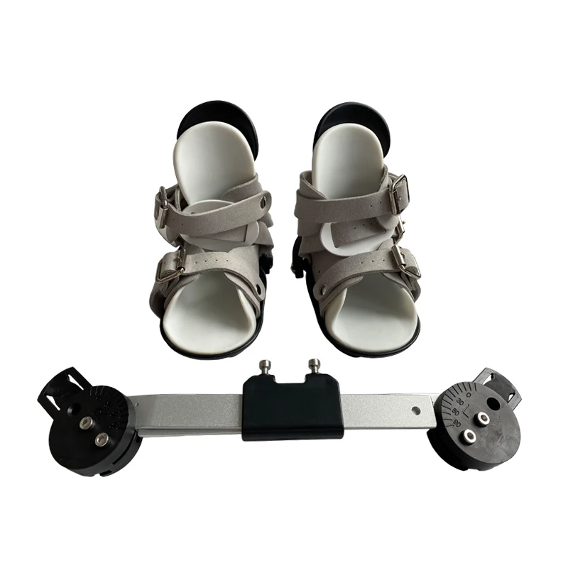 WDF Orthopedic Soft Dennis Brown Shoes Club Foot Corrective Shoes for Baby